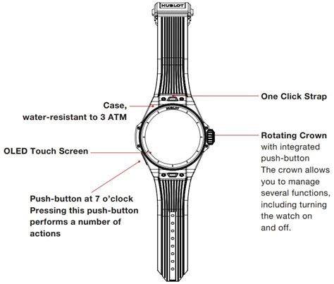 hublot crown manual.